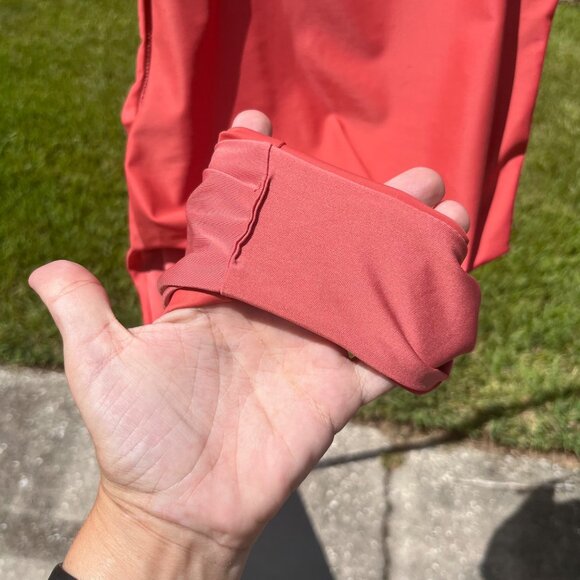 Aerie Super Scoop One Piece Nylon Swimsuit in Coral Size M - Picture 5 of 11